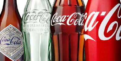 cola bottle over the years